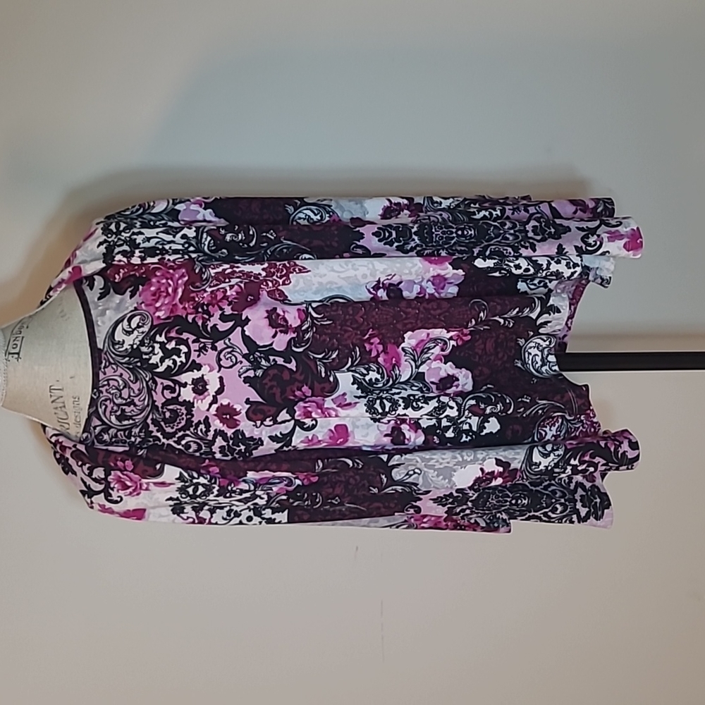 Alia top & attached cardigan womens size XL
